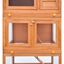 vidaXL Jaula de madera para conejos de exterior, 3 niveles, , large indicador imagen numero 5