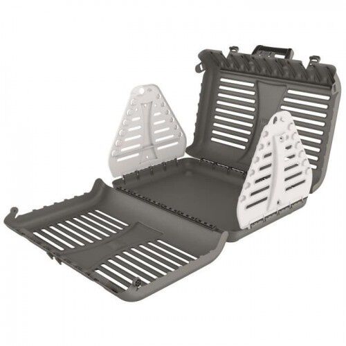 MPets Malet&iacute;n de Transporte Plegable Gris para gatos, , large Imagen numero 2