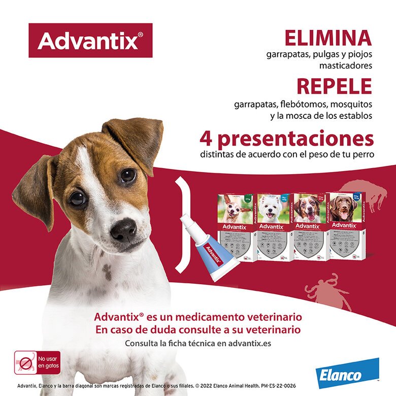 Advantix Pipetas Antiparasitarias para perros, , large image number null