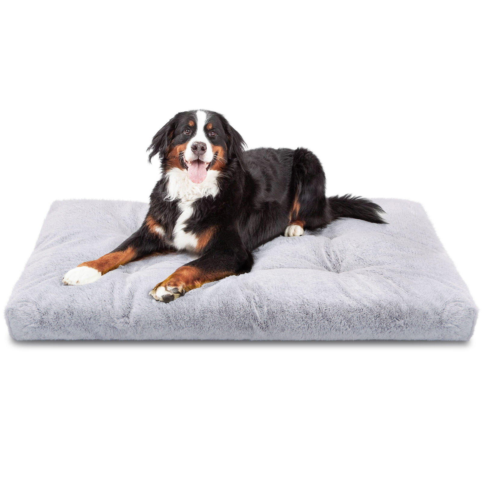 Nobleza Cama Colchón Lavable Gris para perros