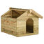 Vidaxl caseta de madera para perros, , large indicador imagen numero 2