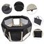 Pawhut parque plegable negro y beige para perros, , large indicador imagen numero 5