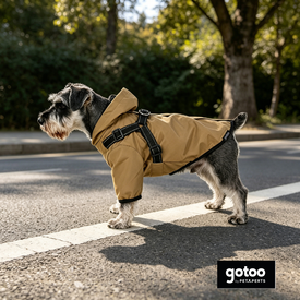 Gotoo Chaqueta Impermeable con Arn&eacute;s para perros