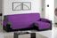 Cubre Sofa Acolchado Chaise Longue Derecho color Fucsia, , large indicador imagen numero 2