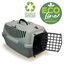 Arquivet ecoline transportín de plástico reciclado gris para mascotas, , large indicador imagen numero 4