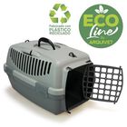 Arquivet ecoline transportín de plástico reciclado gris para mascotas, , large image number null
