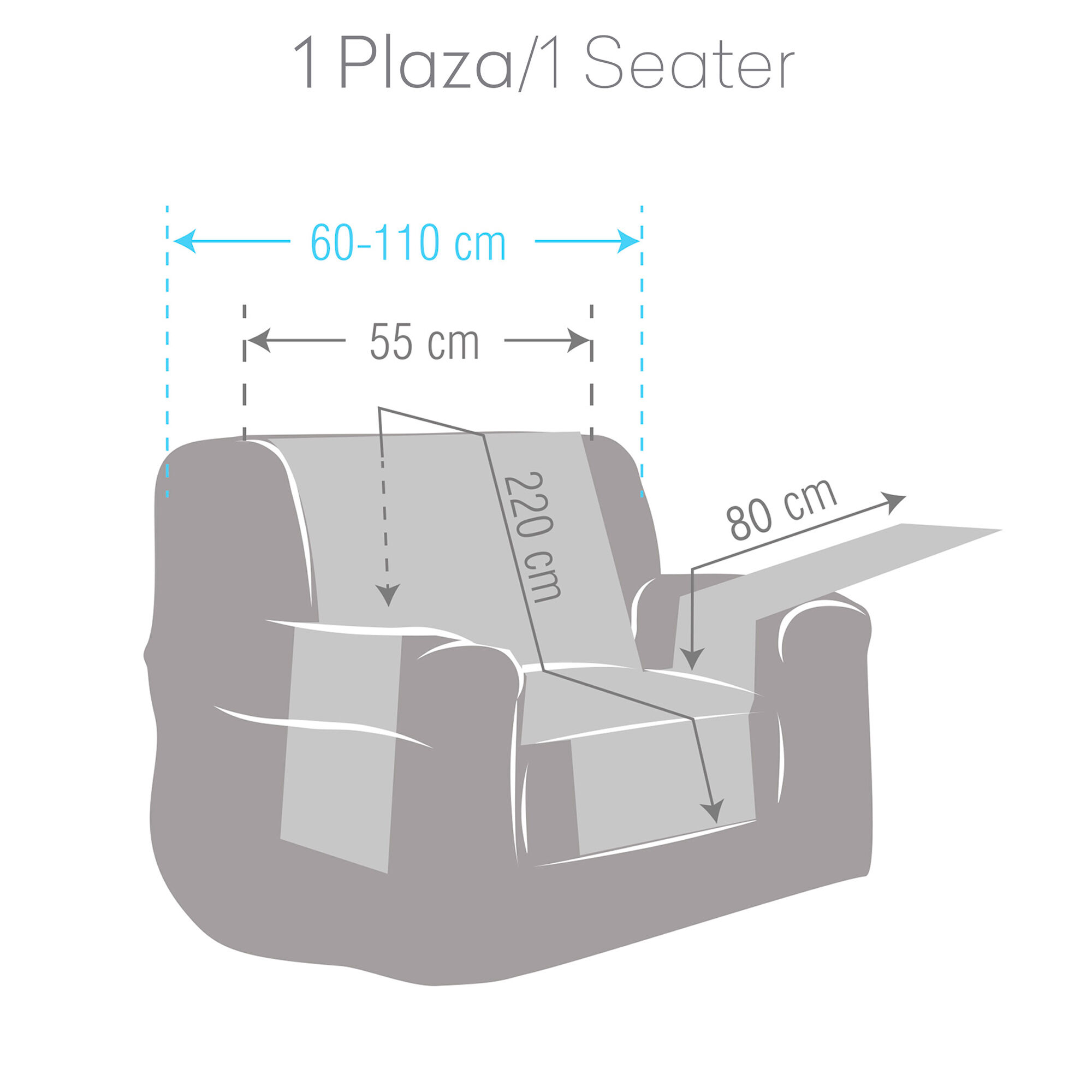 Cubre Sof&aacute; Protector Antimanchas acabado aterciopelado Rosa 4 Plazas 190 cm (210-250 cm), , large Imagen numero 10