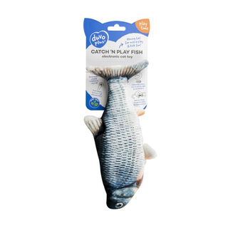 Duvoplus Catch’n Play Pez de juguete para gatos