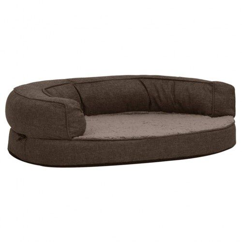 VidaXL Colch&oacute;n Marr&oacute;n para perros, , large Imagen numero 2