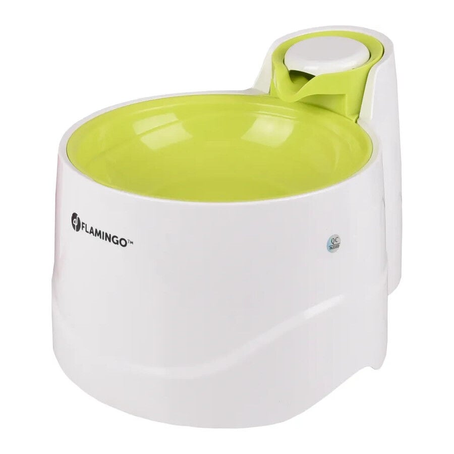 Flamingo Bellagio Bebedero Fuente Verde para perros y gatos thumbnail