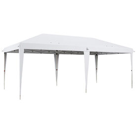 Outsunny Carpa Plegable Blanco 