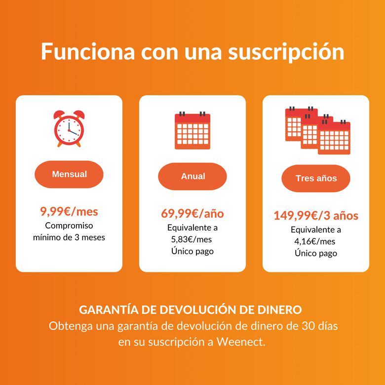 Weenect GPS Xs Negro para gatos thumbnail