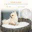PawHut Cama De Mimbre para perros pequeños, , large indicador imagen numero 4