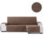 Vipalia Protector Cubre Sofá Chaise Derecho 290 Color Marrón Modelo Brisa, , large indicador imagen numero 2