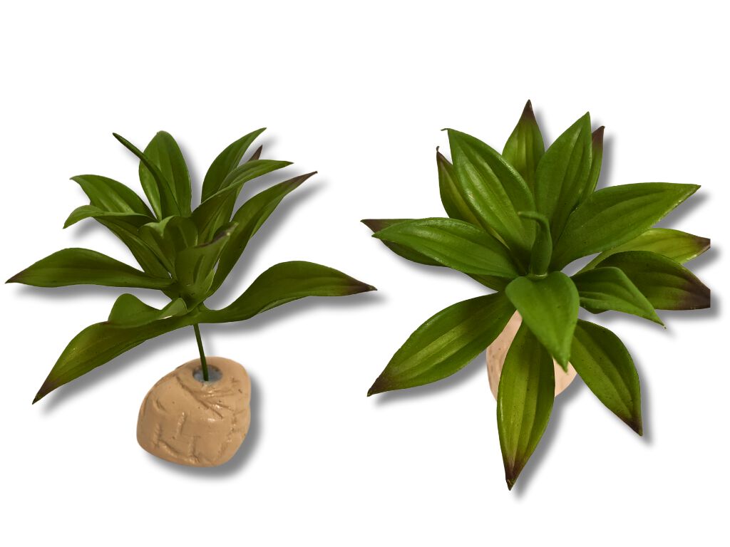 Reptilhábitat Planta Lilium De Decoración Para Terrarios thumbnail