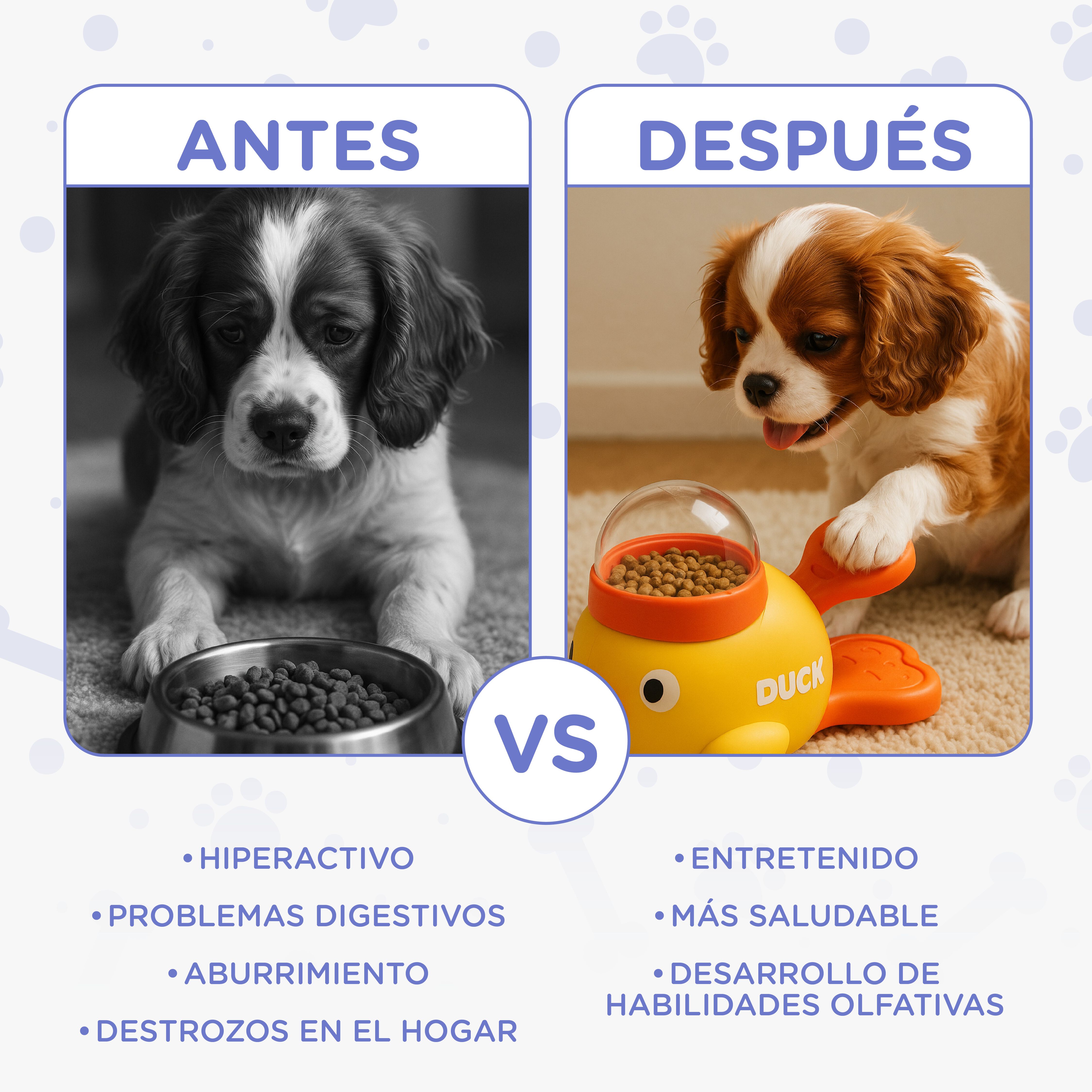 SnackDuck TheKingPet – Juguete Interactivo para Perros | Reduce Ansiedad y Estimula la Mente thumbnail