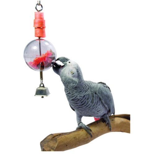 Sunparrots juguete con pelota para loros Imagen numero 1