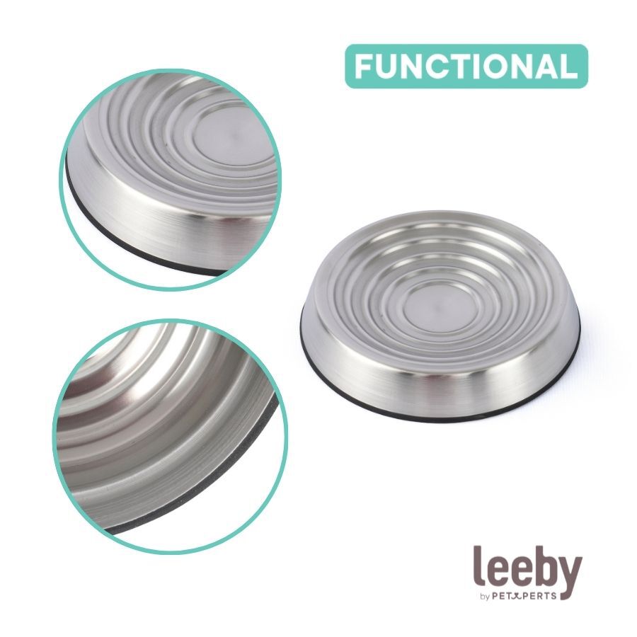Leeby Comedero Acero Inoxidable para gatos, , large Imagen numero 3