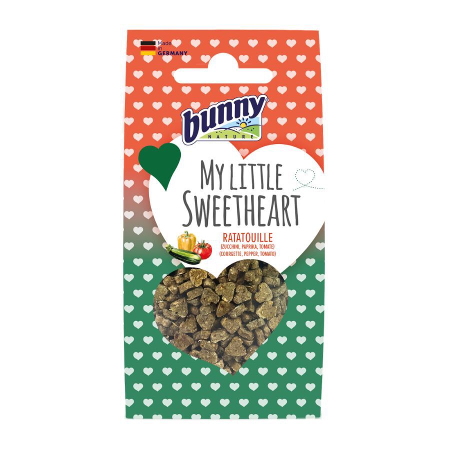 30 g Bunny Snack Corazones Ratatouille para conejos y roedores, , large Imagen numero 1
