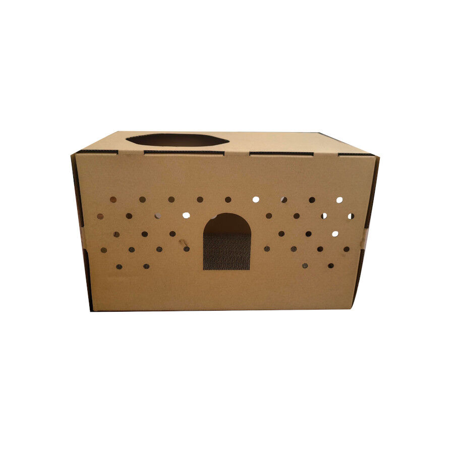 Catshion Alicia Caja Rascador de Cartón para gatos thumbnail