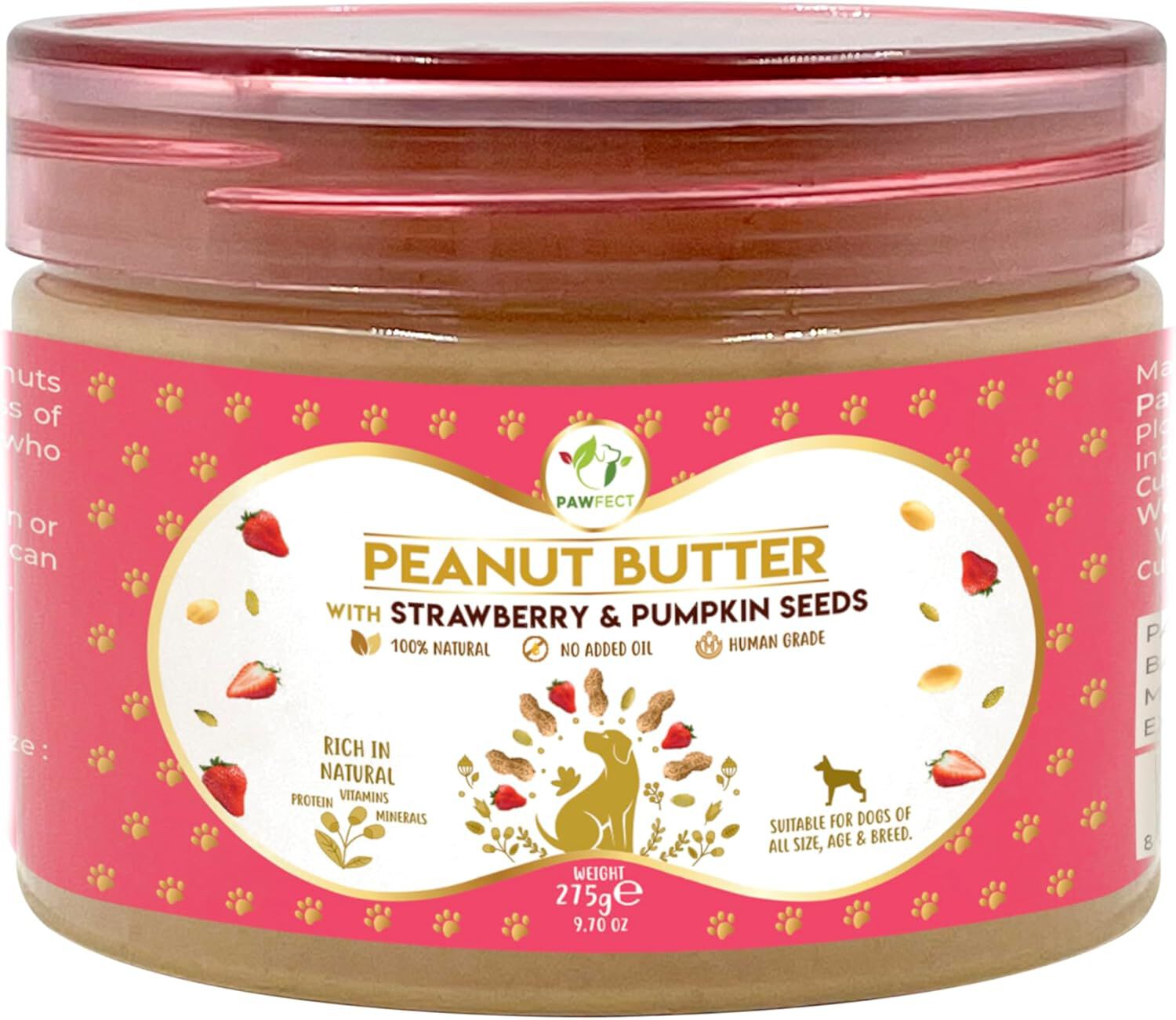 Mantequilla de man&iacute;: semillas de fresa y calabaza (450 g/15,87 oz), , large Imagen numero 6