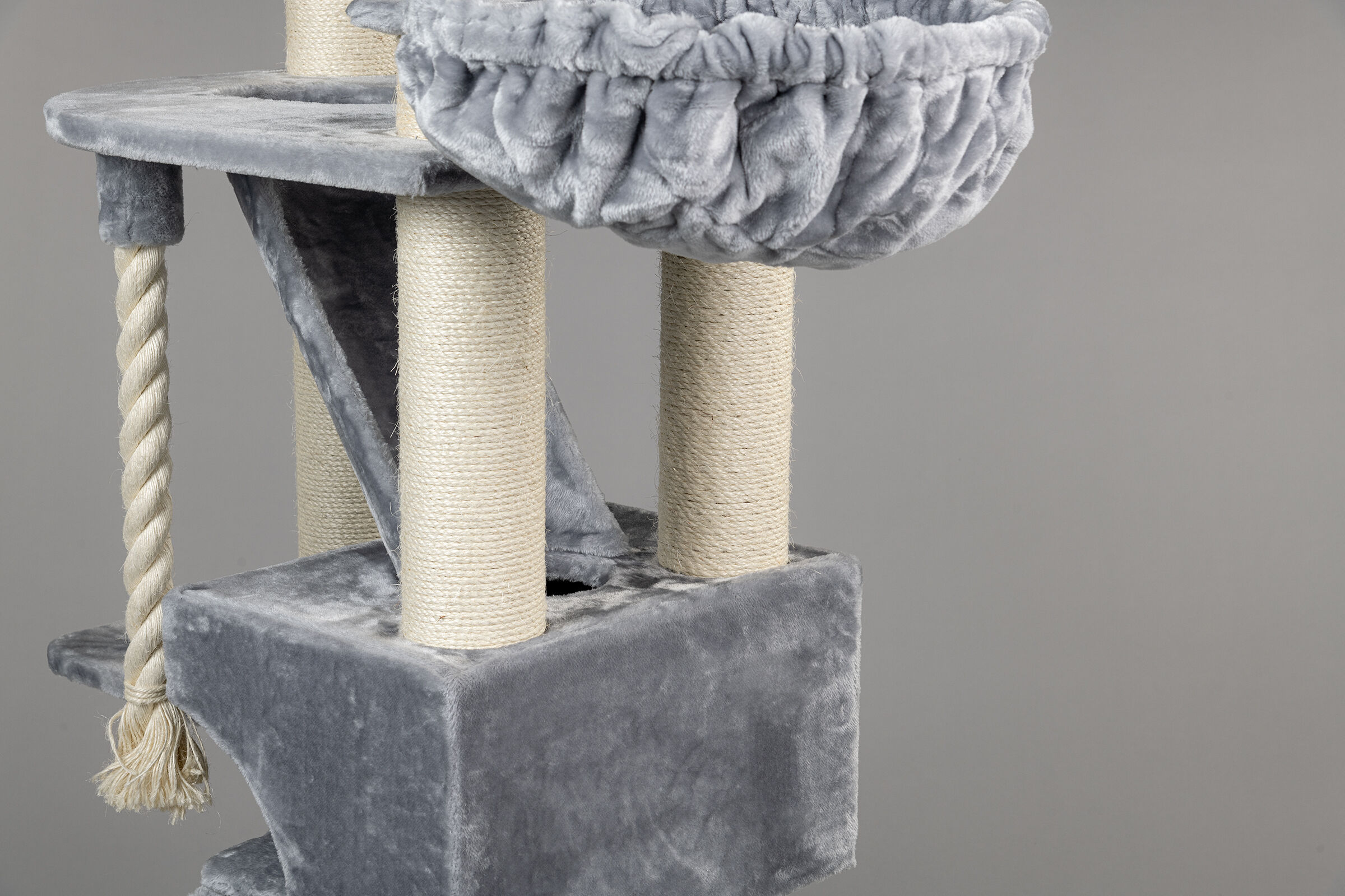 RHRQuality rascador Kilimandjaro gris claro para gatos, , large Imagen numero 3