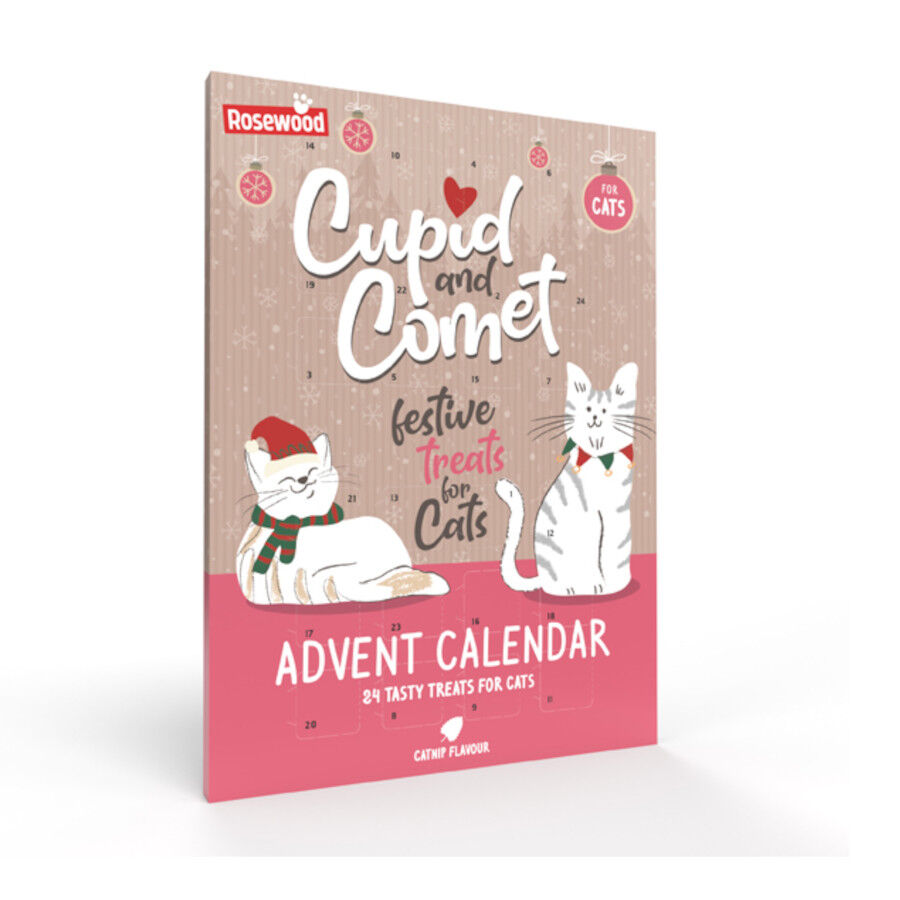 Rosewood Cupid&amp;Comet Calendario de Adviento para gatos thumbnail