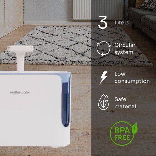 Mellerware petto bebedero autom&aacute;tico blanco para mascotas, , large Imagen numero 3