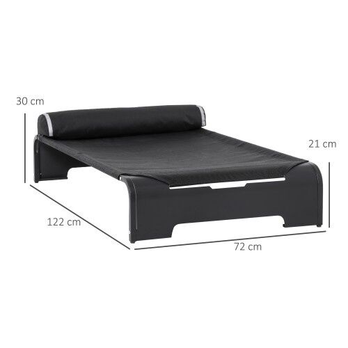 Cama alta para perros Pawhut color Negro, , large Imagen numero 2