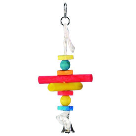 Mgz Juguete de Madera grande para loros