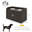 PawHut Comedero para Perros Café Oscuro, , large indicador imagen numero 3