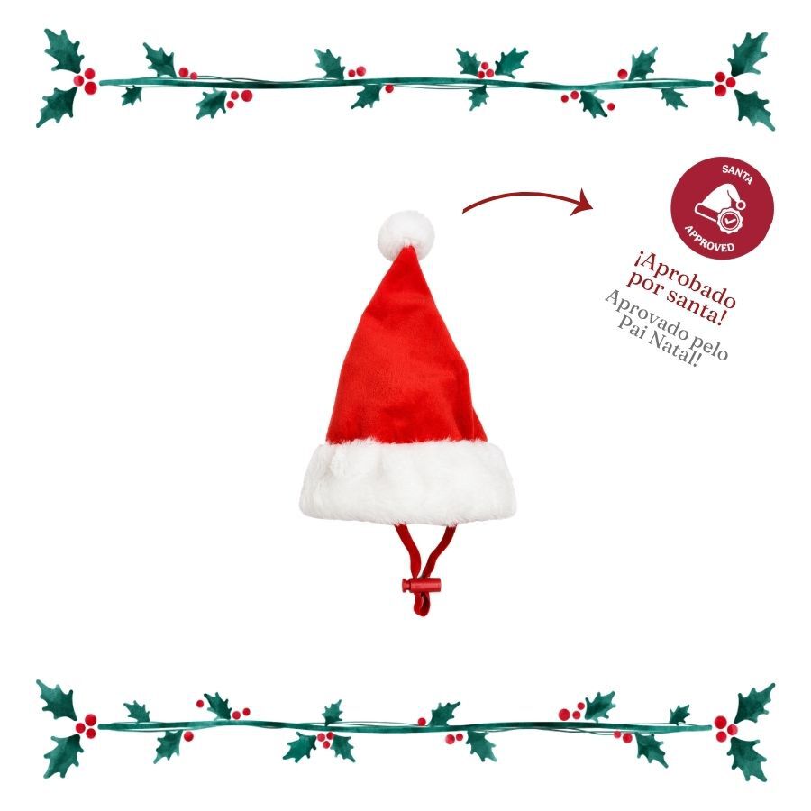 Wonder Christmas Gorro Papa Noel para perros, , large Imagen numero 4