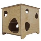 Caja de juegos para gatos Atrápame si puedes color Marrón, , large image number null