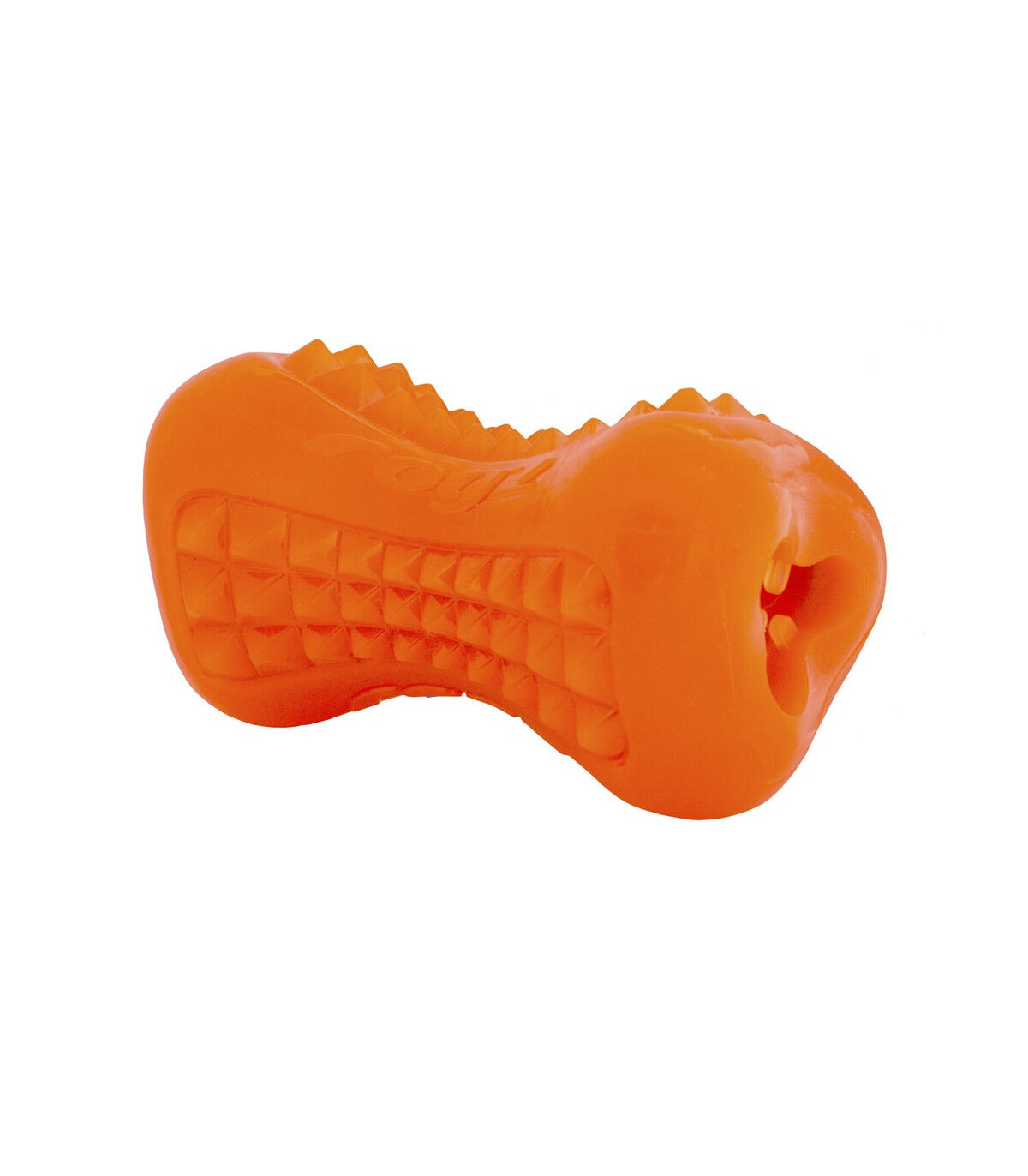 Rogz yumz hueso de juguete naranja para perros, , large Imagen numero 1