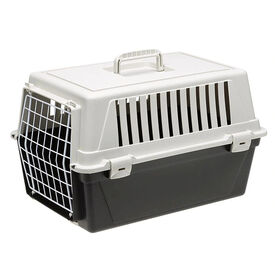 Ferplast Atlas Transportín Rígido Negro para perros pequeños y gatos