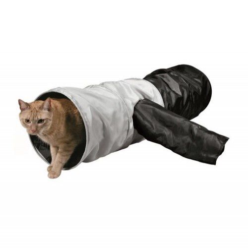 Trixie túnel de juego de poliéster color variado para gatos thumbnail