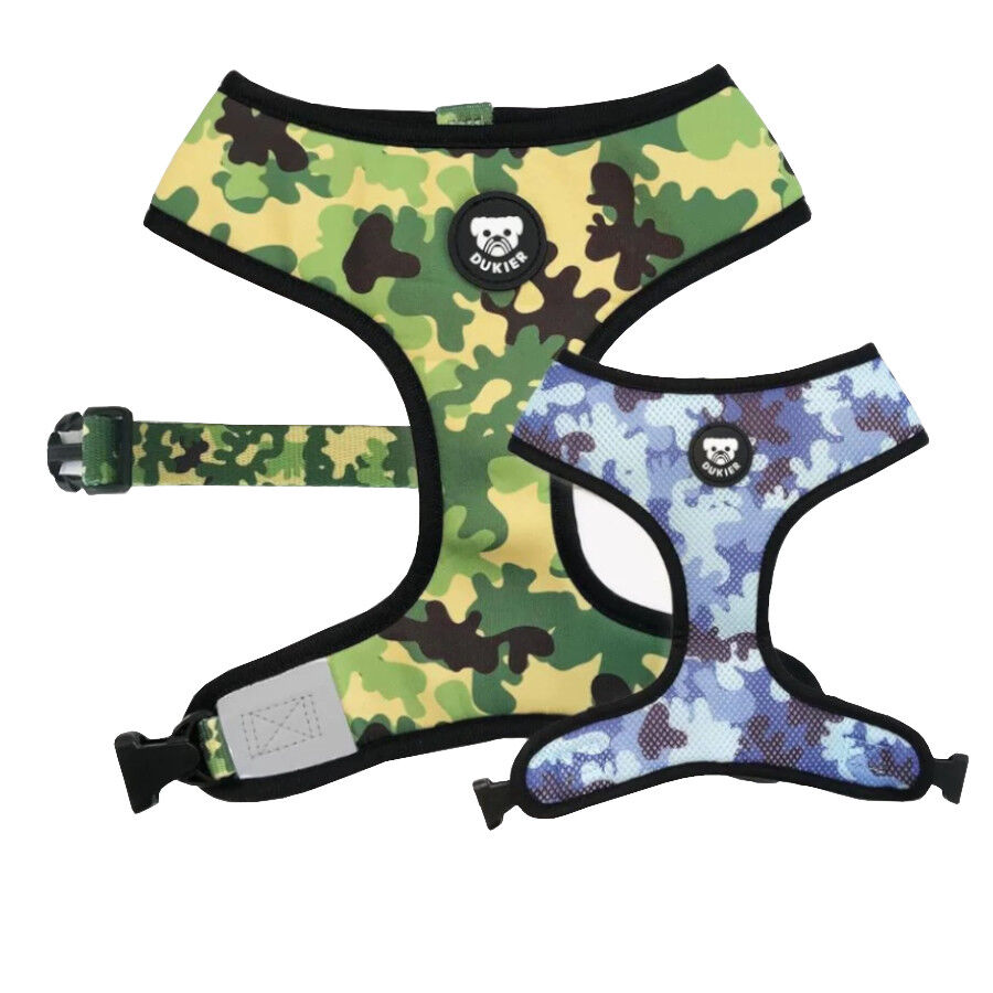Dukier Camo reversible militar arn&eacute;s para perros Imagen numero 1
