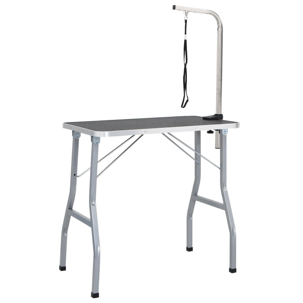 vidaXL Mesa de ba&ntilde;o para perros, gatos y mascotas ajustable 1 lazo, , large Imagen numero 4