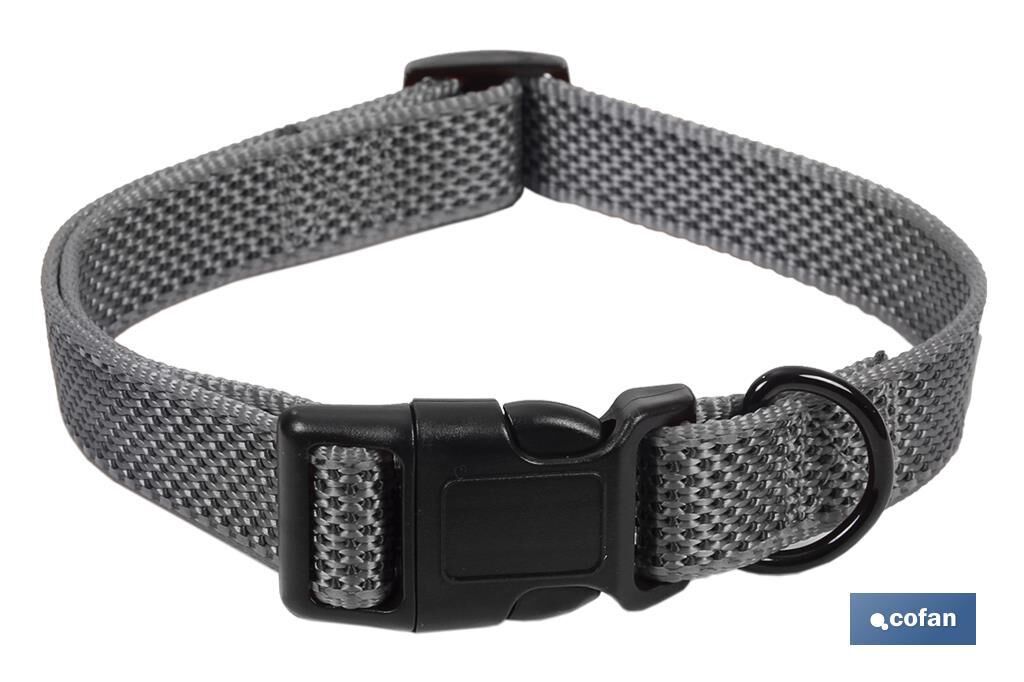 Collar Reflectante para Perros | Color: Gris | Talla L (20 a 35 kg), , large Imagen numero 3