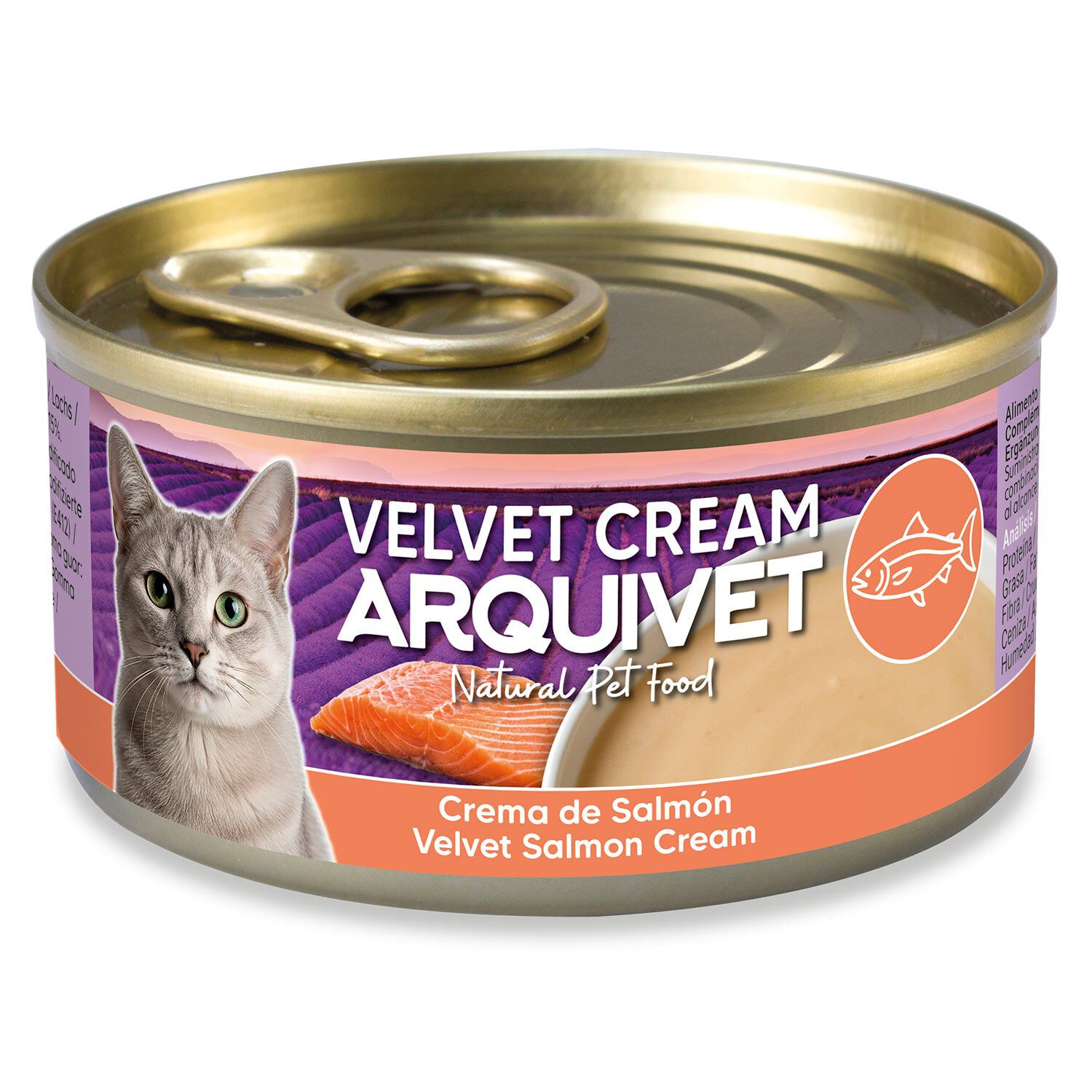 Crema de Salm&oacute;n - Velvet Cream para gatos - 80g, , large Imagen numero 1