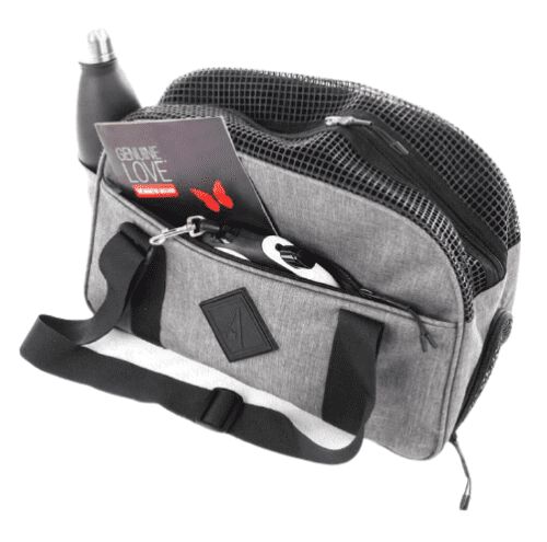 Bolsa de transporte Martin Sellier Croisette 37x25x17cm Gris