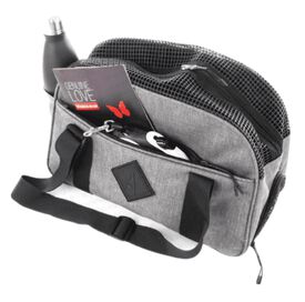 Bolsa de transporte Martin Sellier Croisette 37x25x17cm Gris