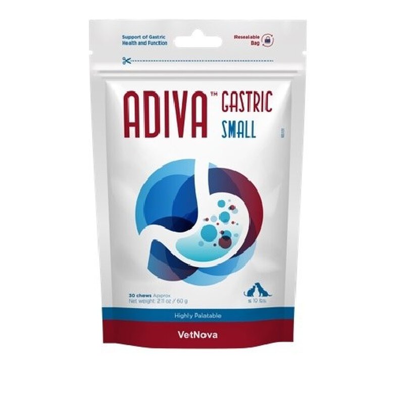 Vetnova Adiva Gastric Small Protector gástrico para perros y gatos, , large image number null