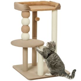 PawHut Árbol para Gatos Marrón