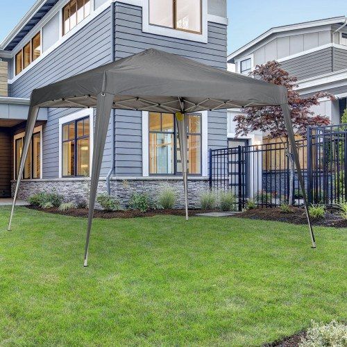 Carpa plegable Pop Up para jard&iacute;n color Gris, , large Imagen numero 1