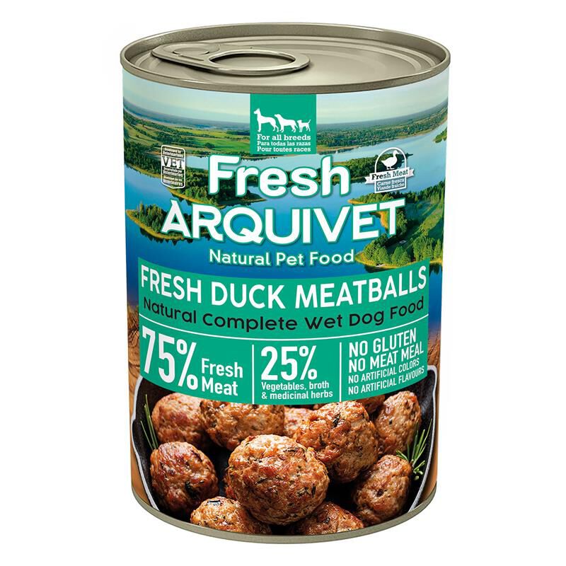Fresh Duck Meatballs - Alb&oacute;ndigas con pato, boniato y naranja - 400 g, , large Imagen numero 1