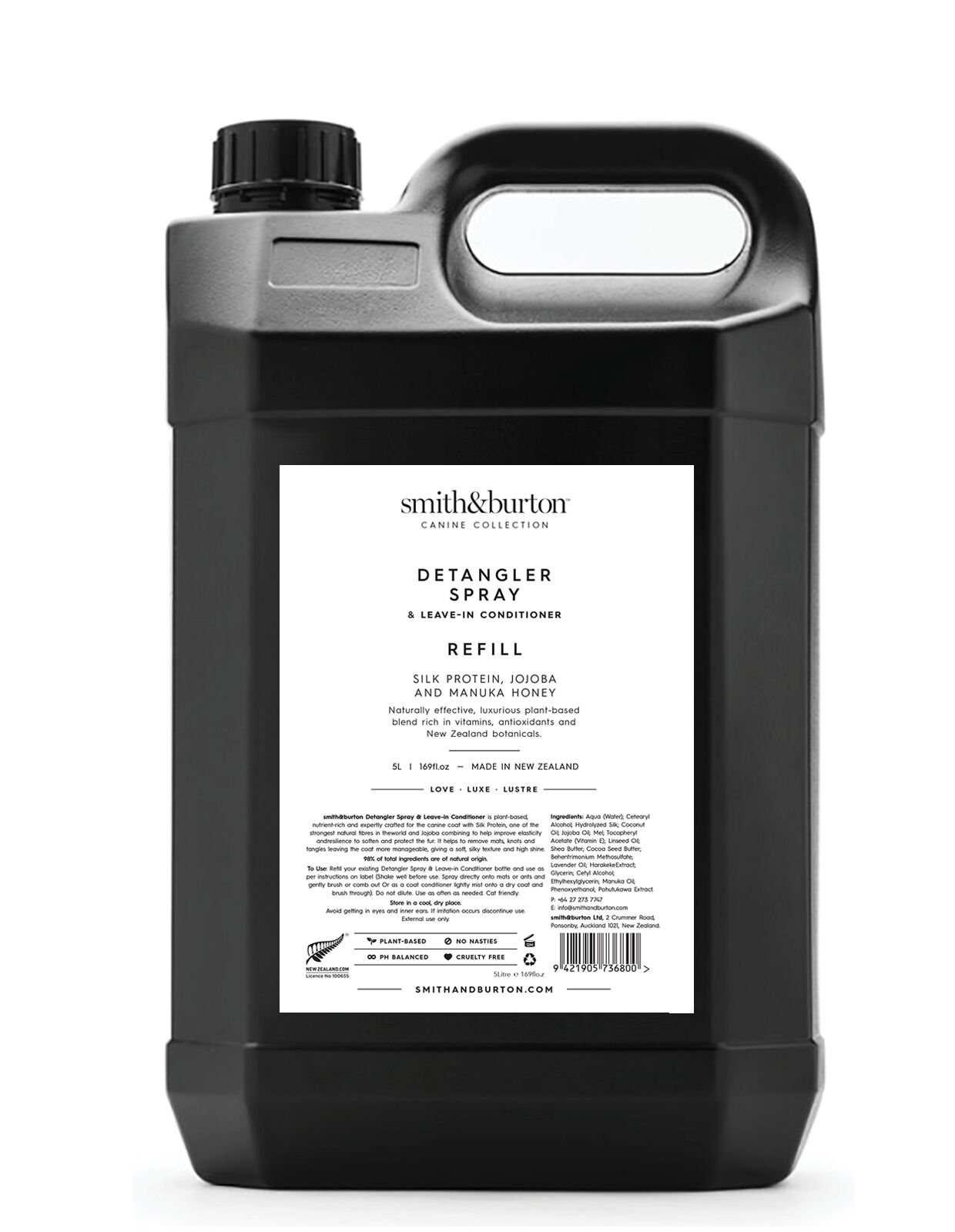 smith&burton Repuesto de Spray desenredante y Acondicionador sin aclarado 5l, , large Imagen numero 1