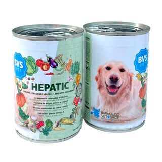Barakaldo Vet Shop Comida Húmeda Diet Hepatic Cordero con Judías Verdes para Perros