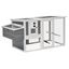 PawHut gallinero de madera para exterior, , large indicador imagen numero 1