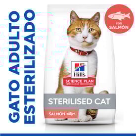 Hill's Science Plan Sterilised Adult Salmón pienso para gatos